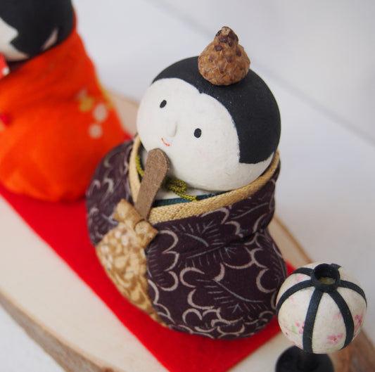 1 座り雛(ぼんぼり付き) | tomomo