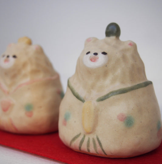 3-1 クマ雛 白 | 加藤美紀子