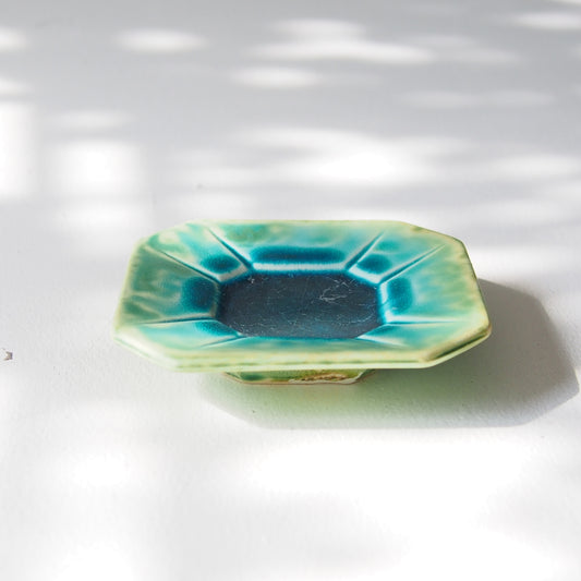 36-6 隅切四角豆皿 | 梅本勇