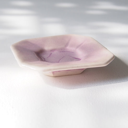 36-10 隅切四角豆皿 | 梅本勇