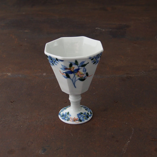 68 呉須赤絵面取ワインカップ 2 | 宮田竜司