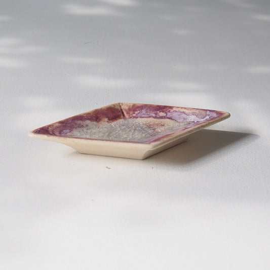 40-9 菱形豆皿 | 梅本勇