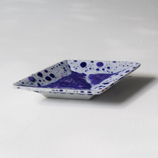 40-13 菱形豆皿 | 梅本勇