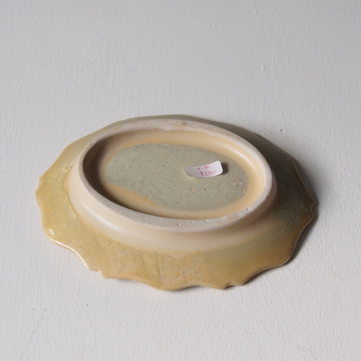 41-11 輪花オーバル小皿 | 梅本勇