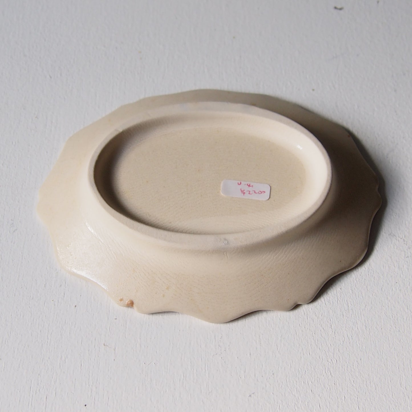 41-13 輪花オーバル小皿 | 梅本勇