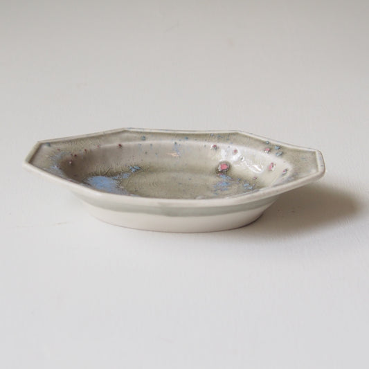 44-3 八角オーバル豆皿 | 梅本勇