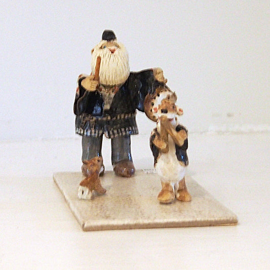 67 居残りサンタ 火の用心夜回り | やなぎ ゆきお