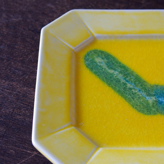 34-11 四角隅切皿 | 梅本勇