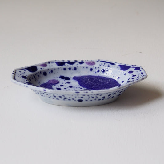 44-10 八角オーバル豆皿 | 梅本勇