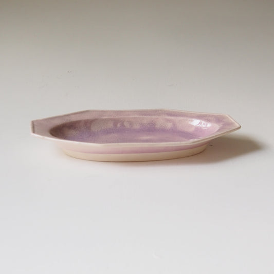 45-4 八角オーバル大皿 | 梅本勇