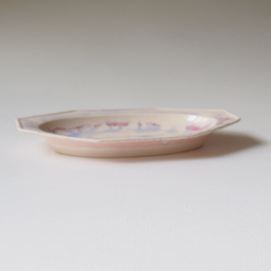 45-6 八角オーバル大皿 | 梅本勇