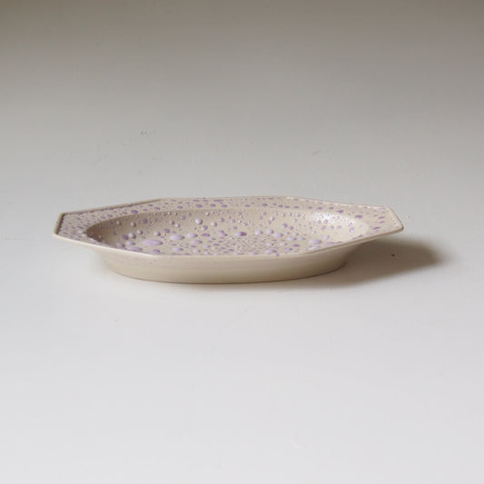 45-10 八角オーバル大皿 | 梅本勇