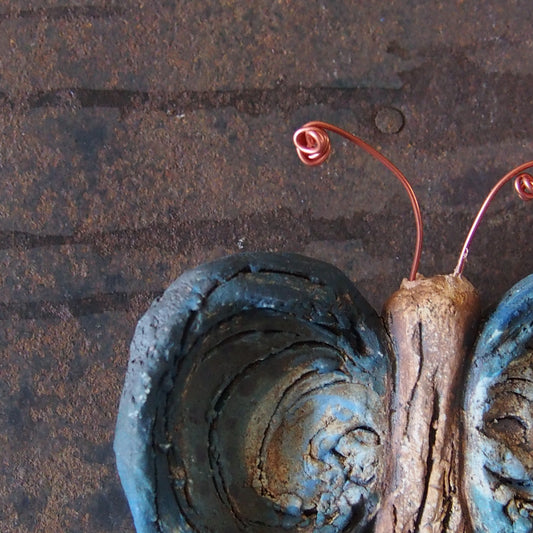 21 ちょうちょ 紺色 | 本田あつみ