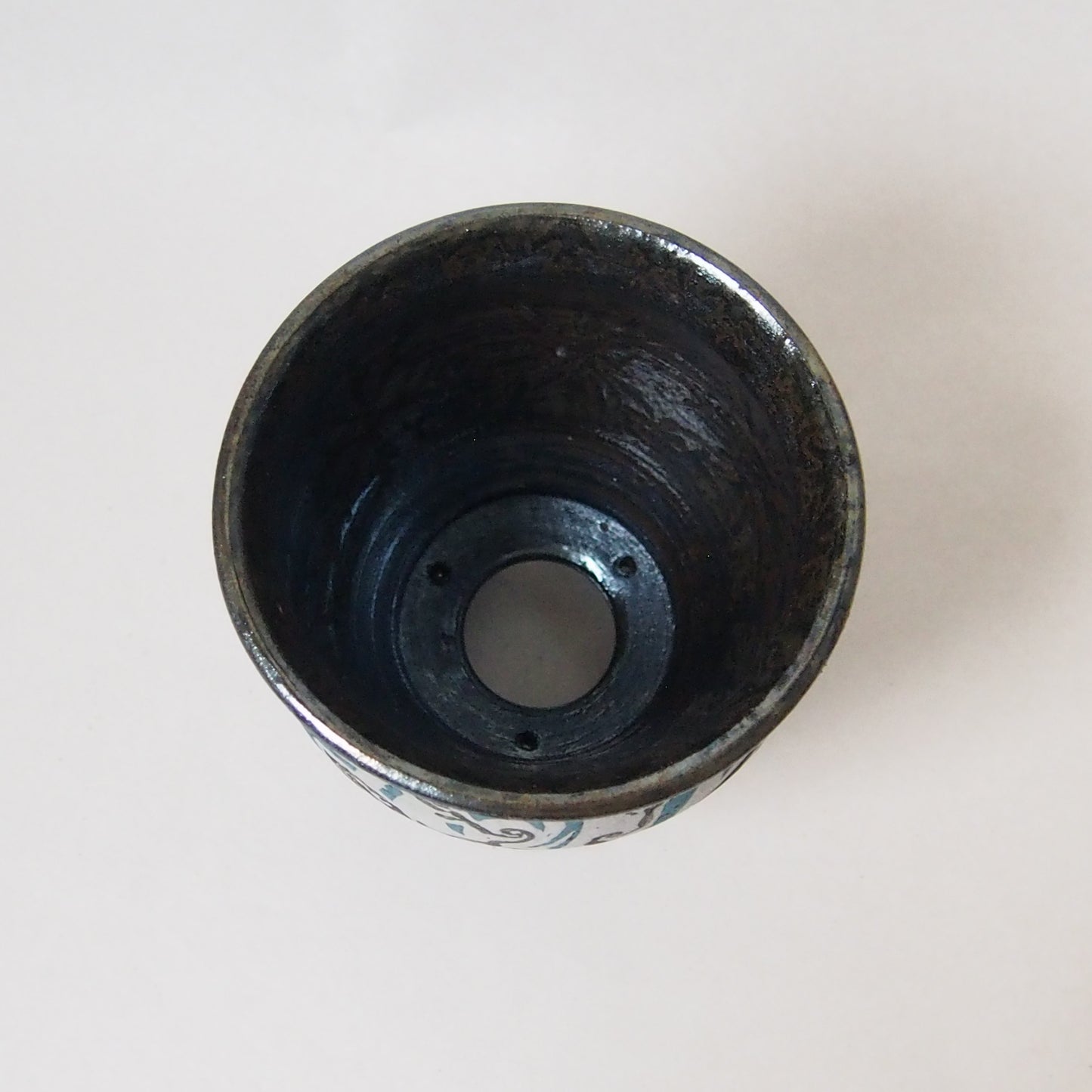 トカゲのいるplant pot