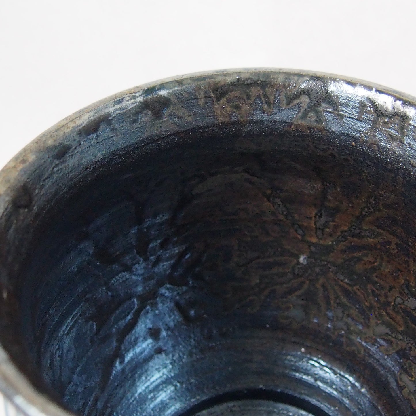 トカゲのいるplant pot