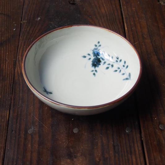 3 染付花文4.5寸鉢 | 志村和晃