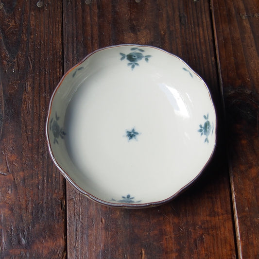 58 染付輪花5寸鉢 A | 志村和晃