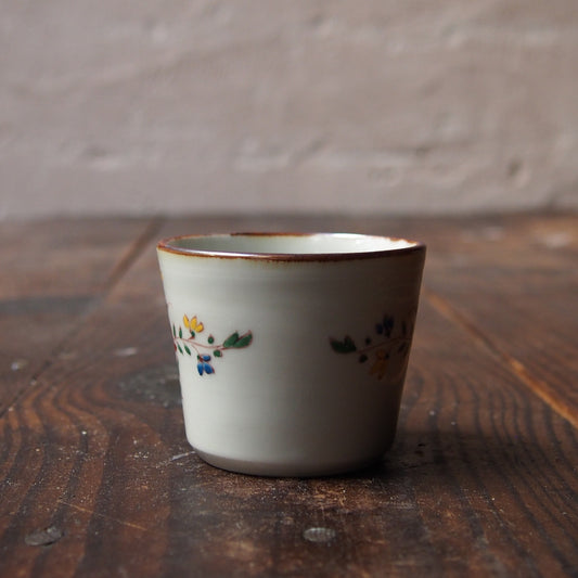 77 色絵ばら文猪口 | 志村和晃