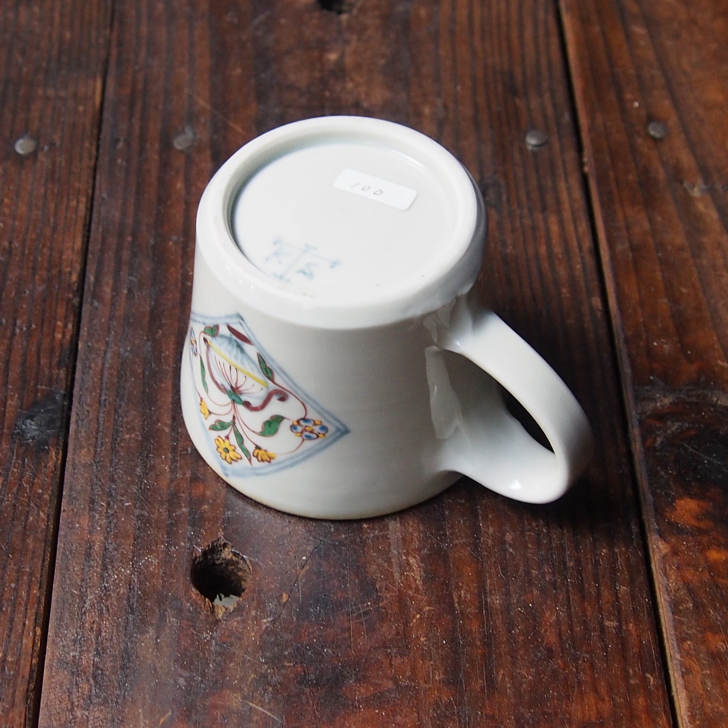 100 色絵花瓶文マグ | 志村和晃