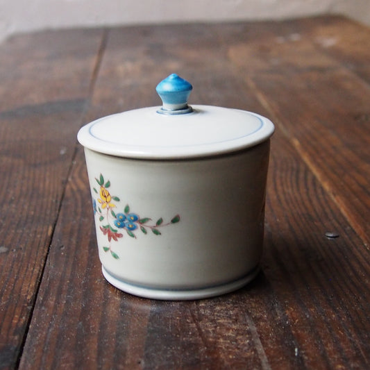 109 色絵ばら文蓋物 | 志村和晃