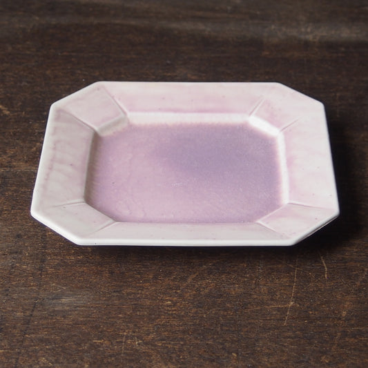 34-16 四角隅切皿 | 梅本勇