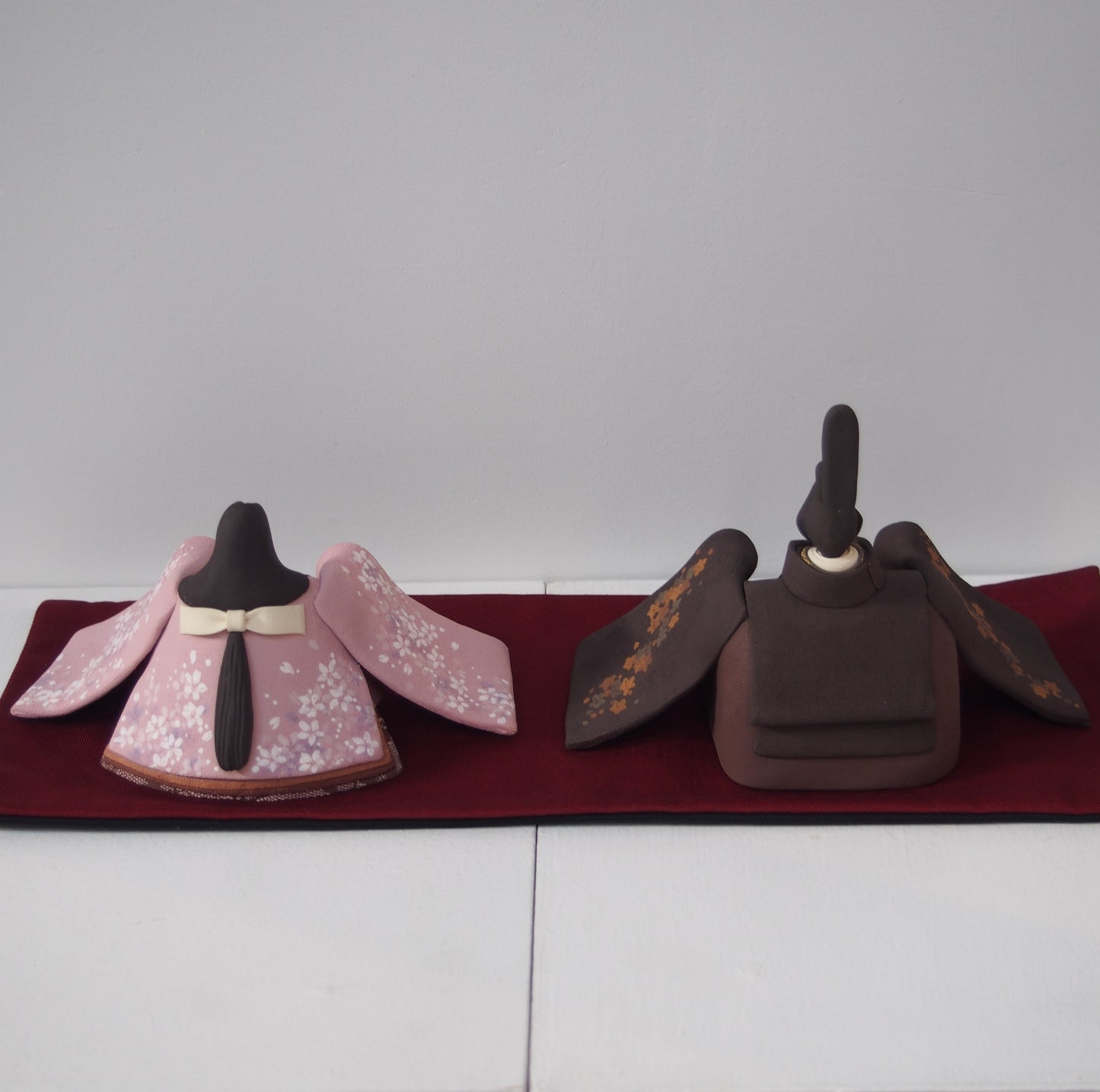 2 座り雛 ピンク・桜 | 澤りか