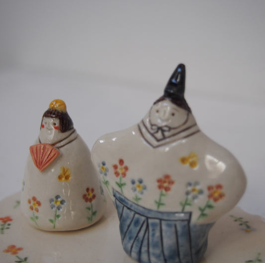 C 陶びな(花と蝶)M | 小園さやか