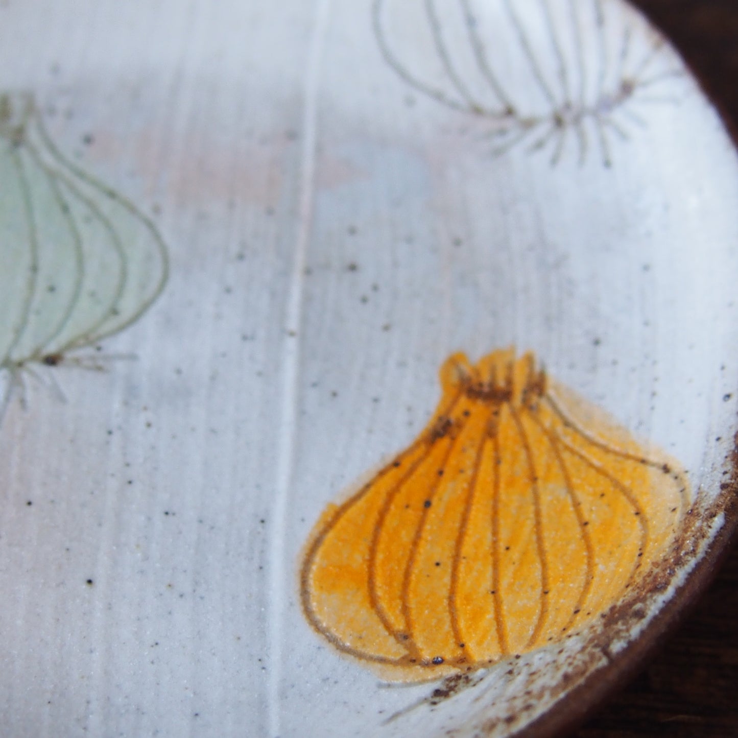 加彩 丸平皿 小2-5