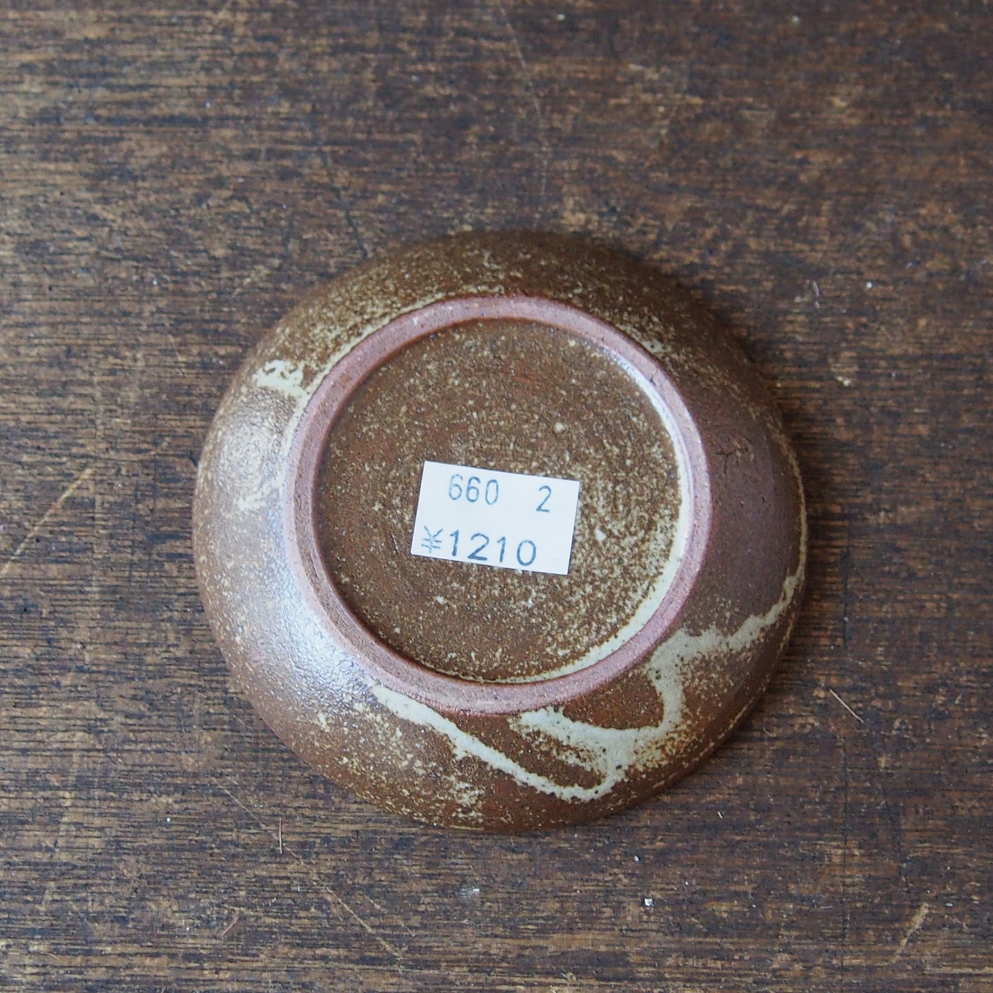 加彩 丸平皿 小2-5