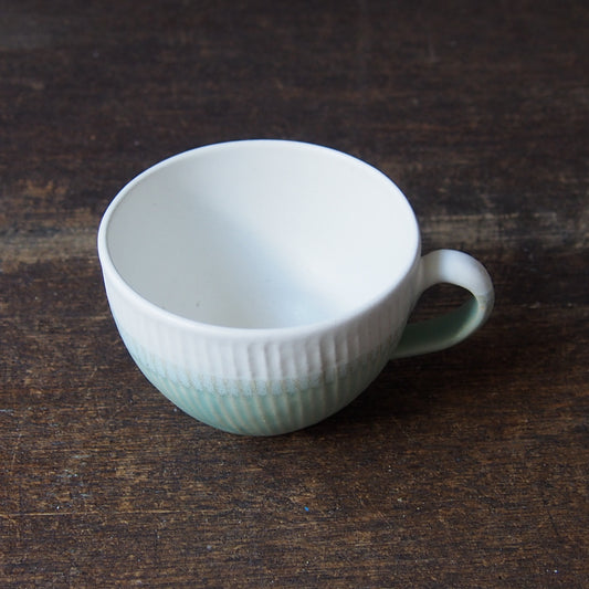 色釉 しのぎフリーマグ8-3