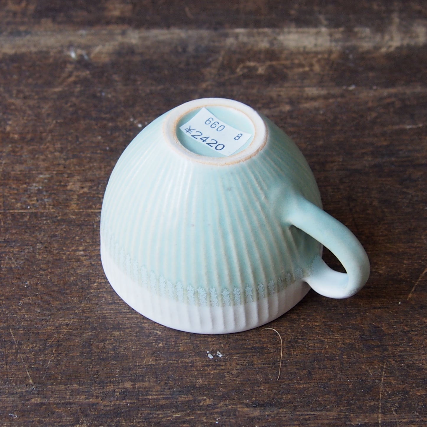 色釉 しのぎフリーマグ8-3