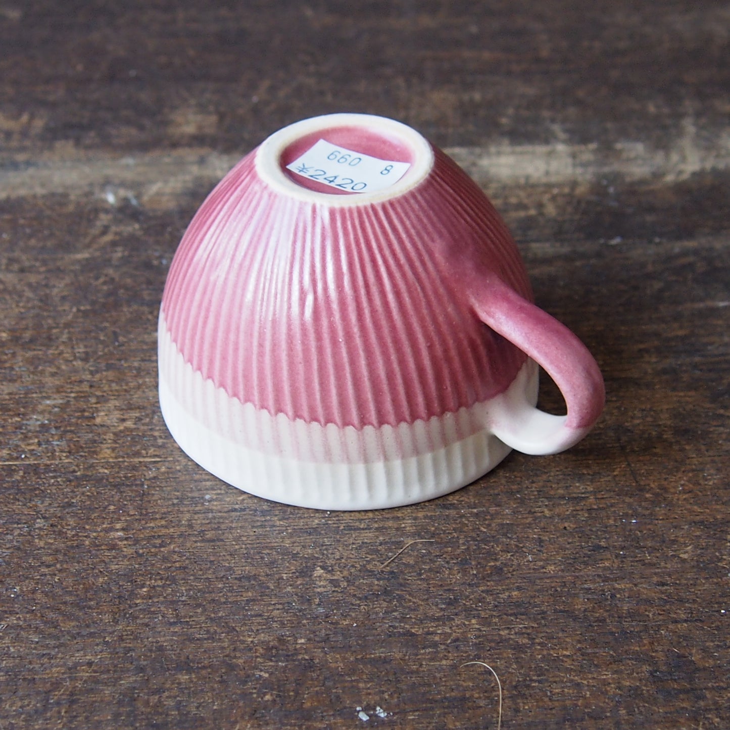 色釉 しのぎフリーマグ8-4