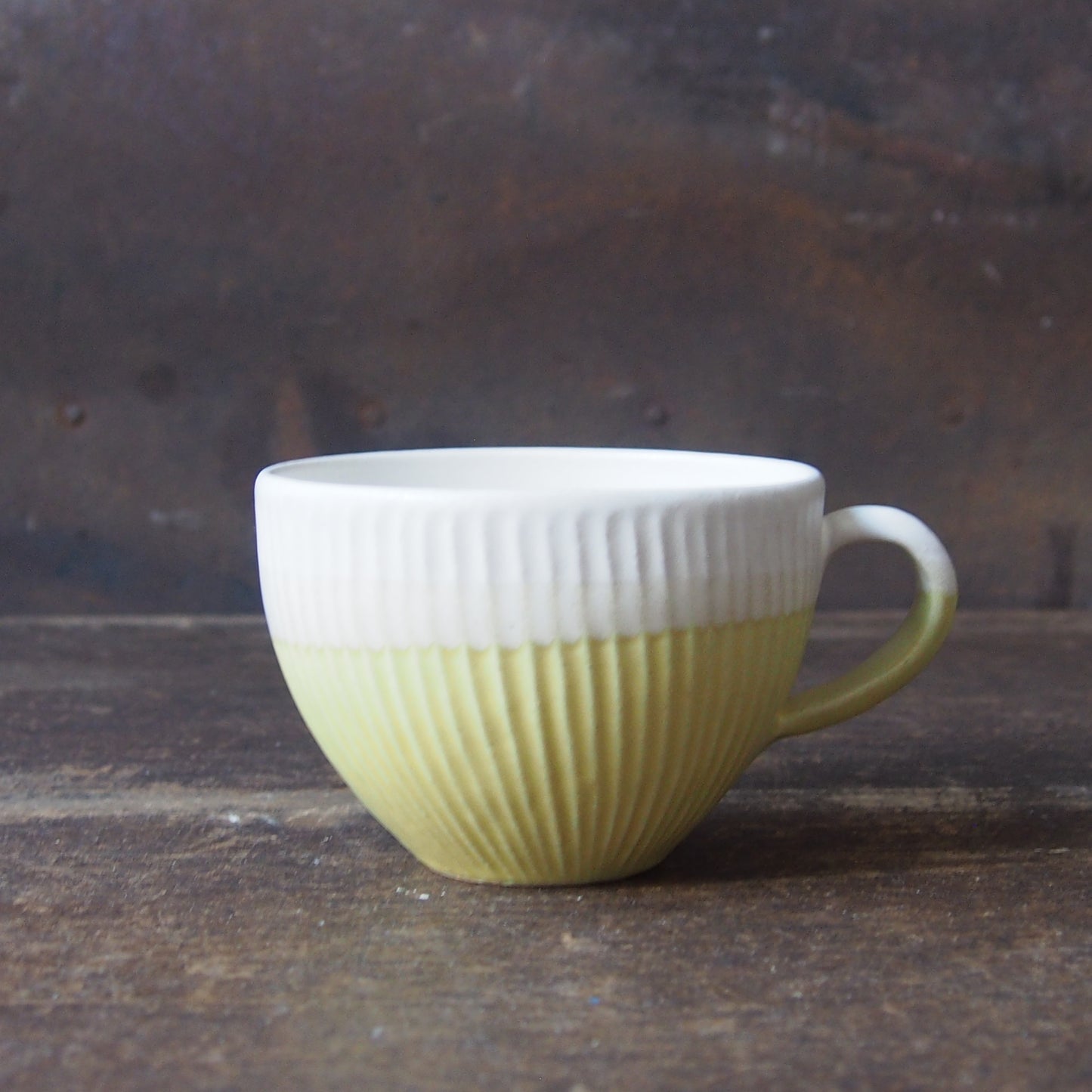 色釉 しのぎフリーマグ8-5