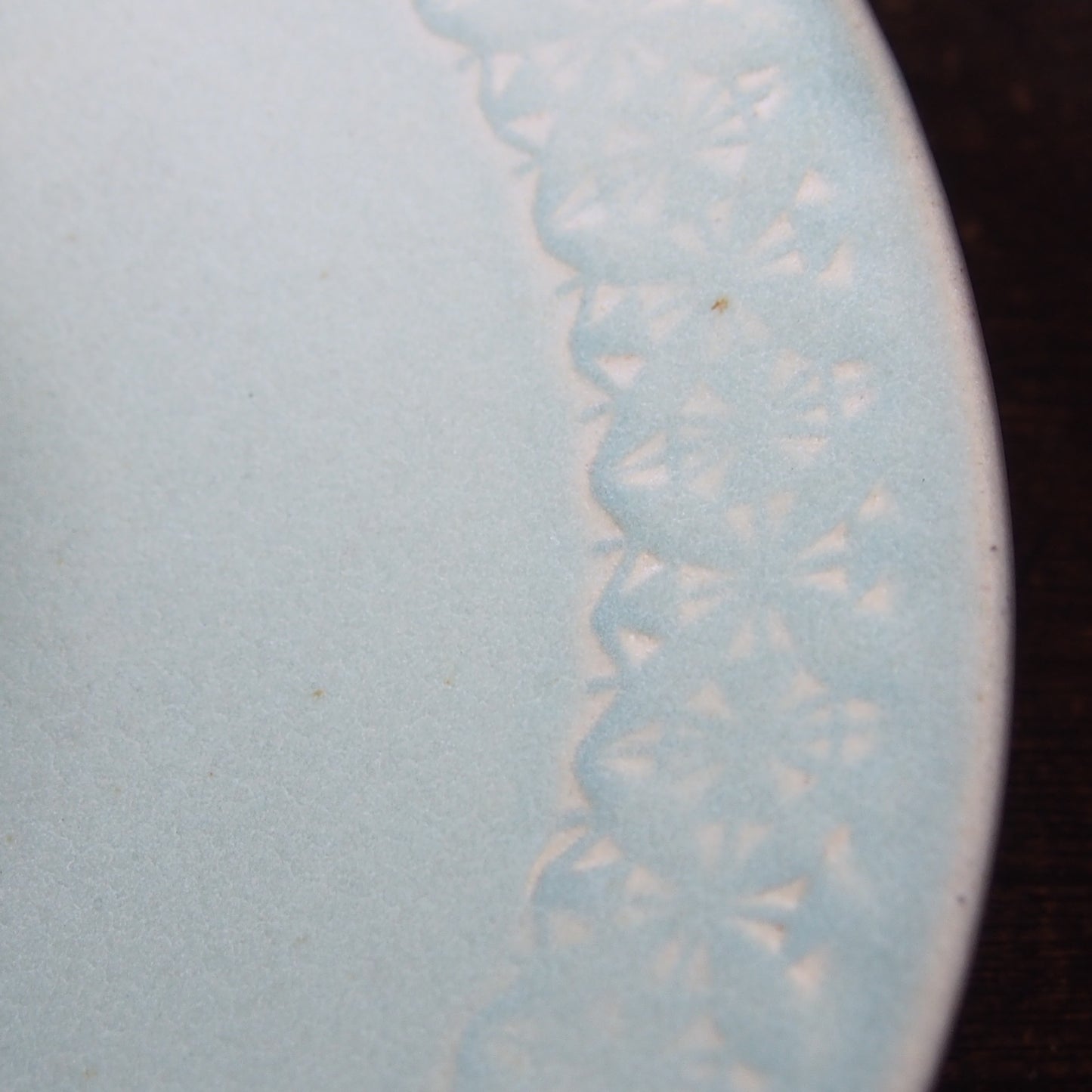 色釉 印花大鉢16-1