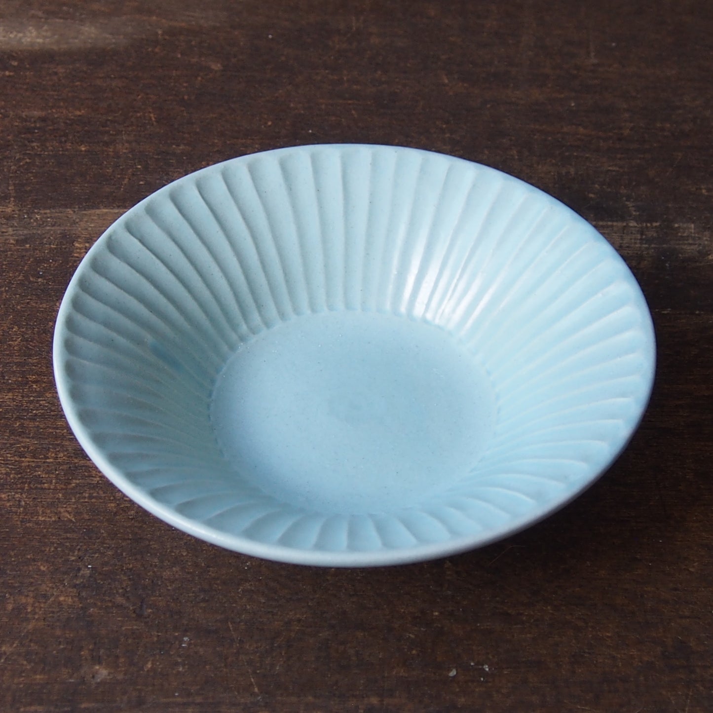 色釉 太7寸鉢17-1