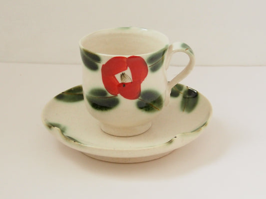 4-c 椿文珈琲碗 | 早川嘉則