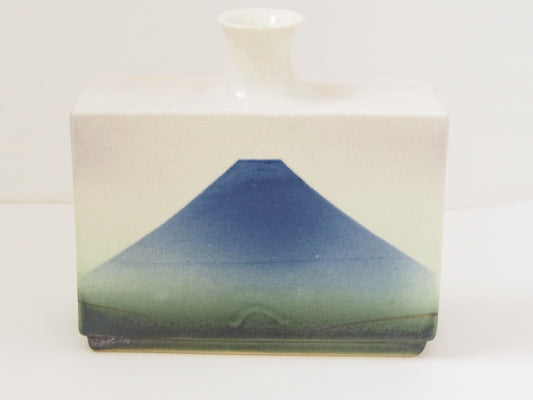 6-b 富士図角花生 | 早川嘉則