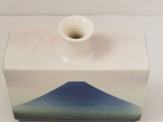 6-b 富士図角花生 | 早川嘉則