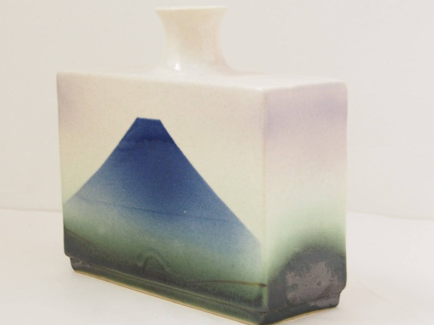 6-b 富士図角花生 | 早川嘉則