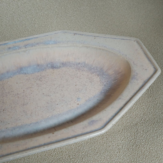 45-16 八角オーバル大皿 | 梅本勇