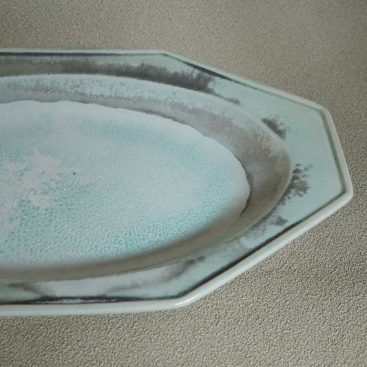 45-17 八角オーバル大皿 | 梅本勇