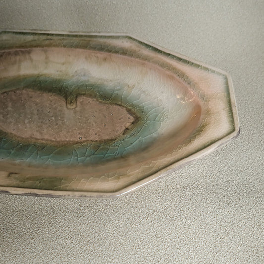 45-20 八角オーバル大皿 | 梅本勇