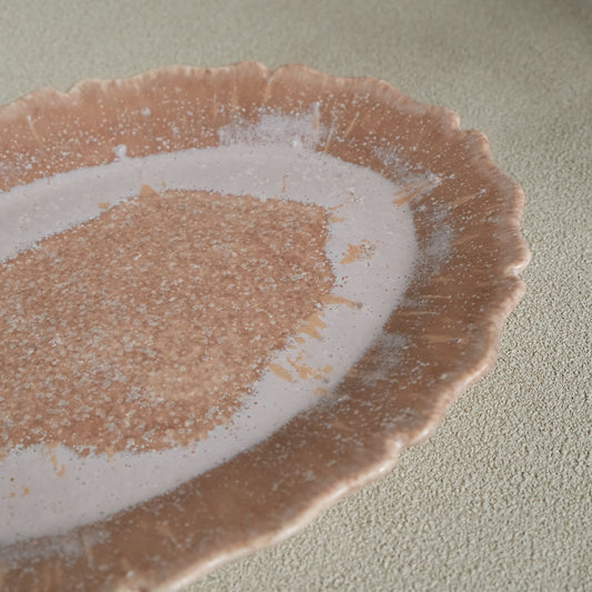 50-22 リンカオーバル中皿 | 梅本勇