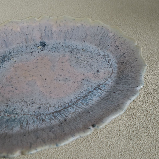 50-28 リンカオーバル中皿 | 梅本勇