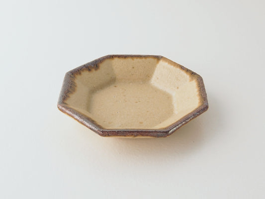 八角3寸皿 ワラマット