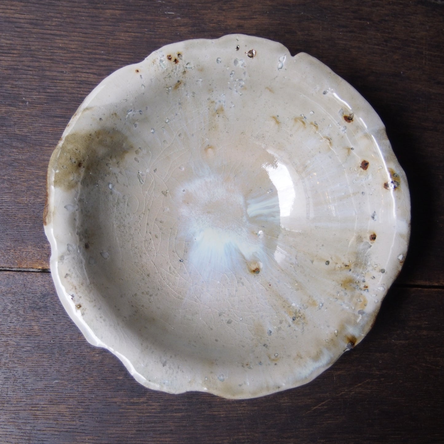 23-1 手びねり鉢7寸 | 小坂　梨絵