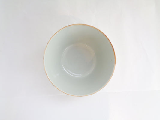 染付 縦縞小丼