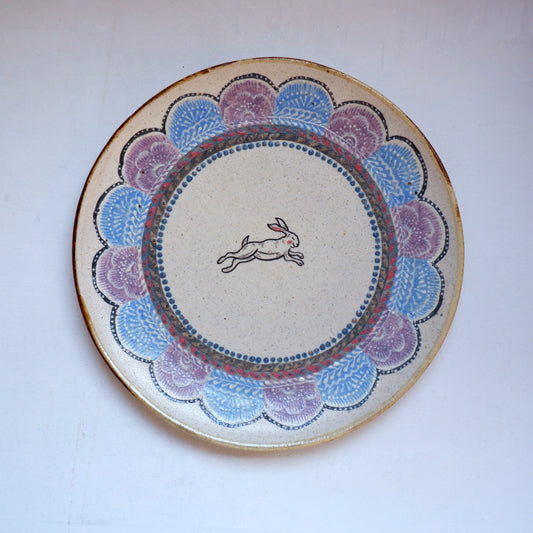 27-1　プレート ウサギ | 樋口早苗