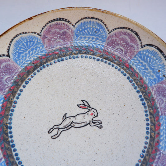 27-1　プレート ウサギ | 樋口早苗