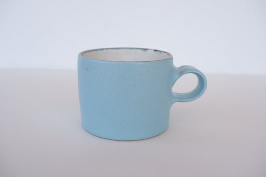 淡青コーヒーカップ　